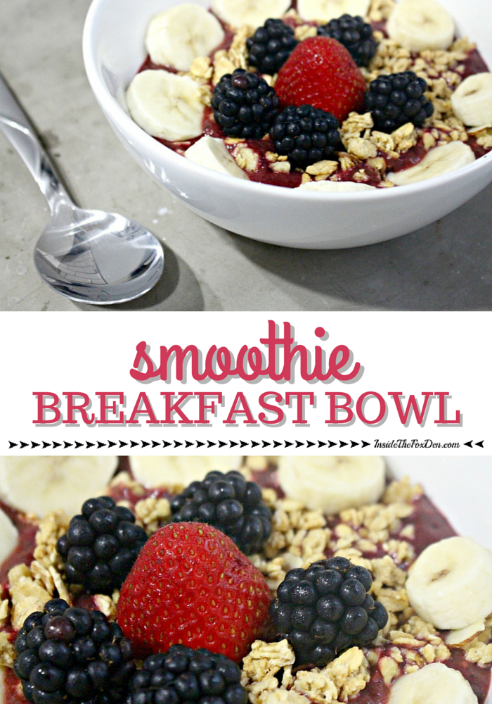 Smoothie Breakfast Bowl